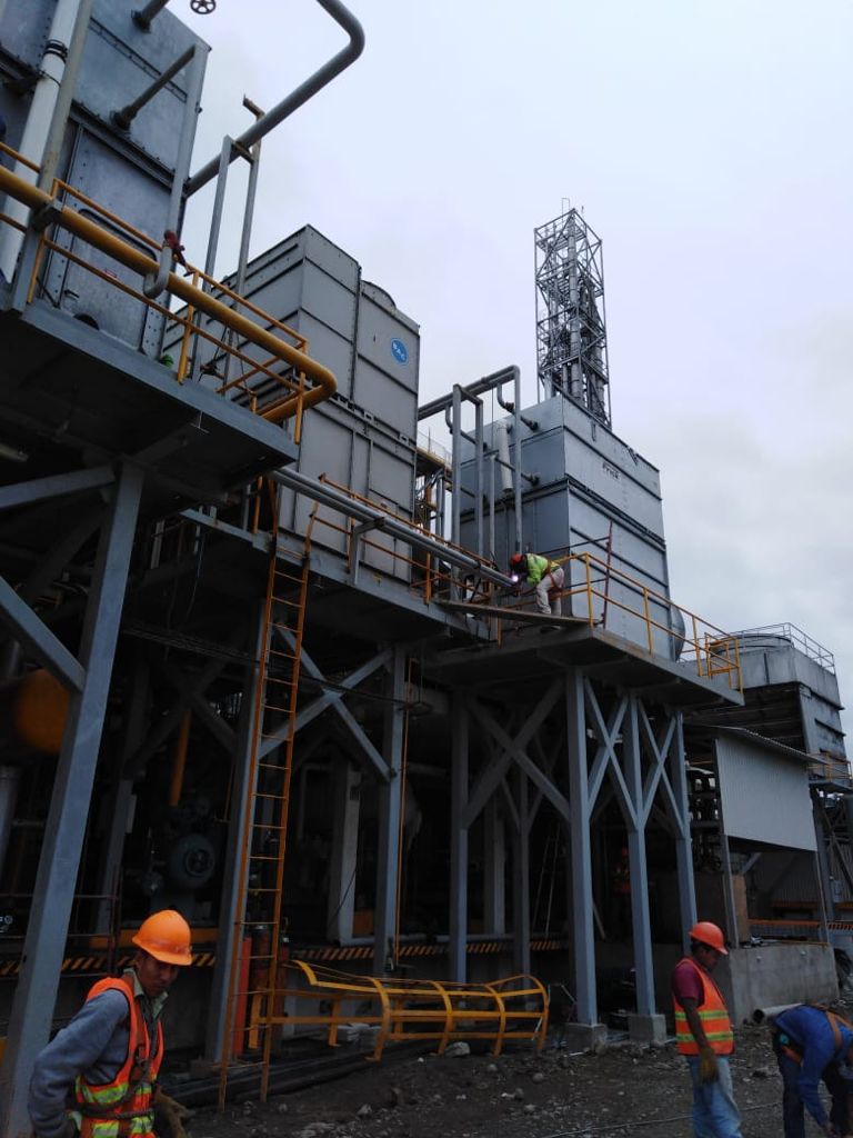 Trabajo de mantenimiento industrial